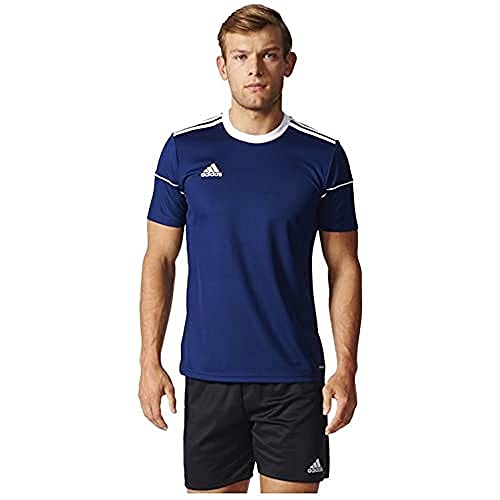 adidas Squad 17 JSY SS Camisetapara Hombre, Azul (Dark Blue/White), M