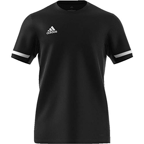 Adidas T19 SS JSY M Camiseta de Manga Corta, Hombre, Black/White, 4XL