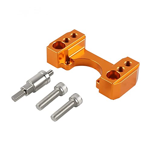 anhui-dsb CNC Motorcycle Direction Damper Mount Manillar Barra de Elevador Kit for KTM 790 Adventure 890 Adventure 790/890 ADV 2019-2022 2020 2021 (Color : Orange)