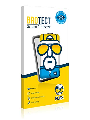 BROTECT Protector Pantalla Completa Compatible con MyKronoz ZeRound 2 (2 Unidades) 3D Curvo