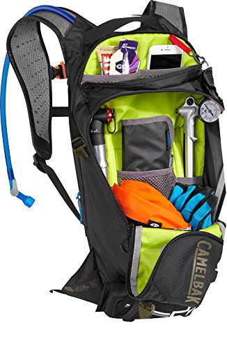 CamelBak T.O.R.O. Protector 14 10 oz paquete de hidratación, negro/oliva quemado