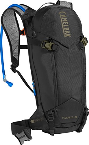 CamelBak T.O.R.O. Protector 8 paquete de hidratación, 100 oz, color Oliva negra y quemada, tamaño talla única