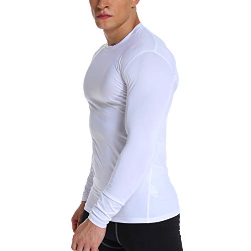 Camiseta de Manga Larga Deportiva para Hombre Transpirables