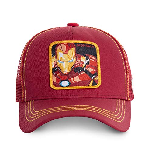 Capslab Iron Man Trucker Cap Marvel Collab Red - One-Size