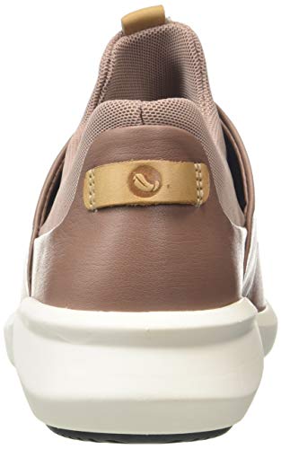 Clarks Un Rio Lace Zapatillas Mujer, Azul (Dark Blush Combi Dark Blush Combi), 39 EU