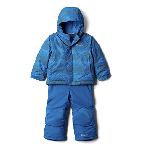 Columbia Buga Set Conjunto De Esquí, Unisex niños, Brt Indigo Dot Scape Print, Brt Indigo, XXS