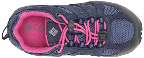 Columbia Redmond, Zapatillas Bajos Impermeables, Azul, Rosa (Bluebell, Pink Ice), 37 EU