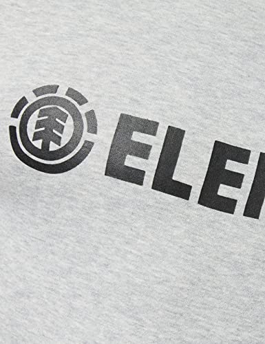 Element Blazin - Sudadera para Hombre Sudadera, Hombre, Grey Heather, M