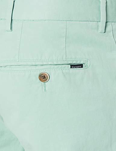 Hackett London Core Sanderson Pantalones, Azul (5mklt Aqua 5mk), W38 (Talla del Fabricante: 28) para Hombre