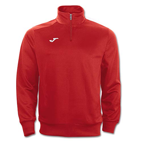 Joma Sudadera Faraon Rojo Media Cremallera, Hombres, Rojo-600, L