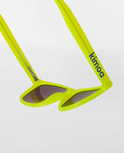 Kimoa - LA Gafas, Amarillo fluorescente, Normal Unisex Adulto