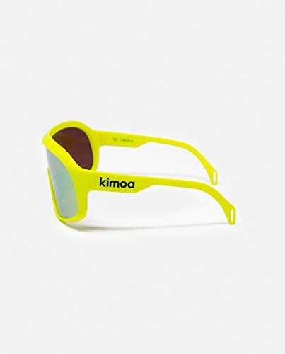 Kimoa - Lab Gafas, Amarillo fluorescente, Normal Unisex Adulto