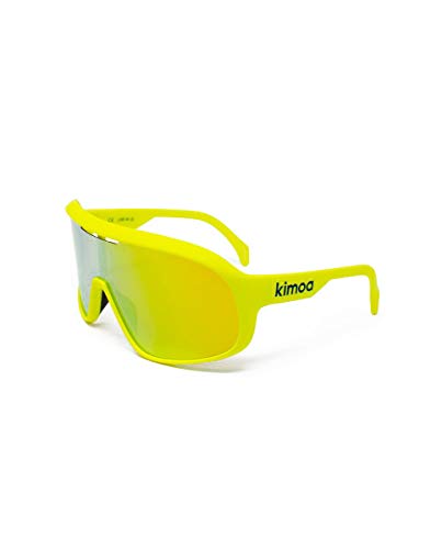 Kimoa - Lab Gafas, Amarillo fluorescente, Normal Unisex Adulto