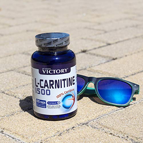 L-Carnitine 1500 Caps Duplo 2 Unidades. 2 botes de 100 capsulas. La ayuda que necesitas para perder peso.