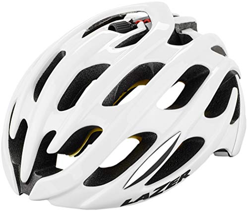 Lazer Casco Blade (M), Adultos Unisex, Blanco (MIPS Blanco)