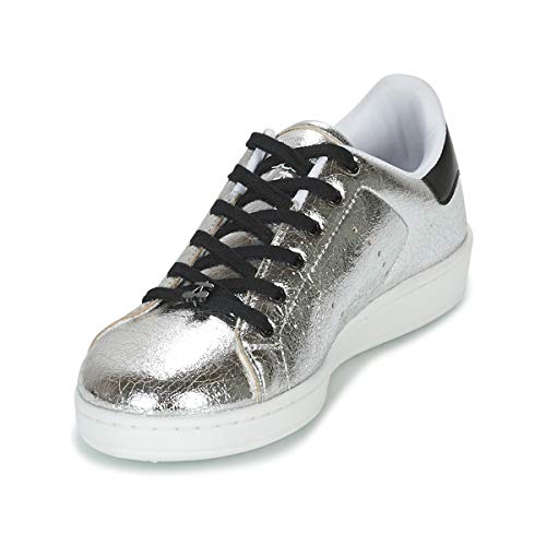 Le Temps Des Cerises Hope Zapatillas Moda Mujeres Plata - 36 - Zapatillas Bajas Shoes