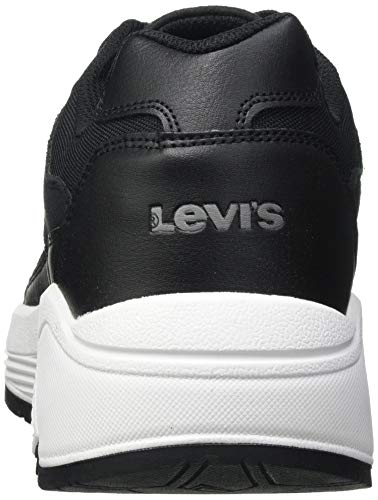 LEVI'S 232804-618-59_42, Zapatillas Hombre, Negro, EU