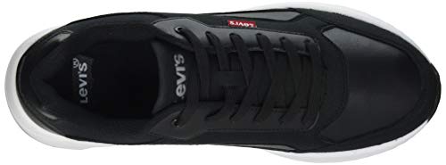 LEVI'S 232804-618-59_42, Zapatillas Hombre, Negro, EU