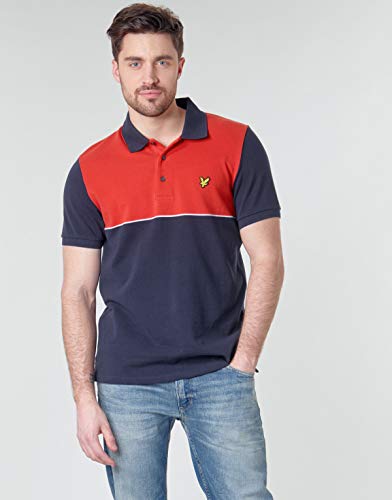 Lyle & Scott Polo M/C Uomo Mod. SP1215 Riga Z833 Red L