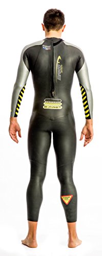 Mako B-First Traje de Neopreno para Triatlón, Hombre, Negro, S