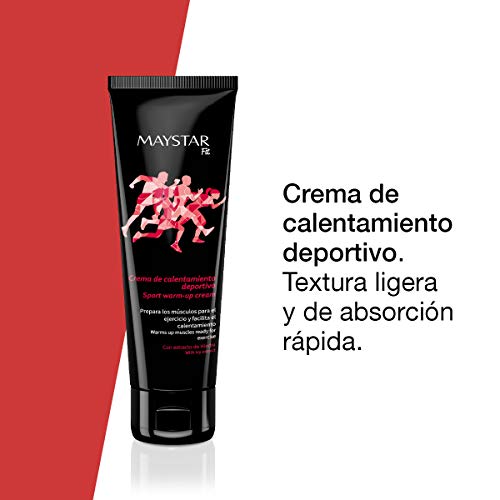 Maystar Fit | Sport Warm-Up Cream | Crema de Calentamiento Deportivo | 125 ml