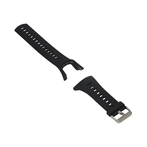 Meiruo Correa de reemplazo para Suunto Ambit 3/ Ambit 2/ Ambit 1, Pulsera para Suunto Ambit 1/2/3 (Negro)