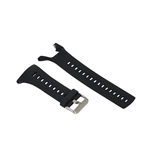 Meiruo Correa de reemplazo para Suunto Ambit 3/ Ambit 2/ Ambit 1, Pulsera para Suunto Ambit 1/2/3 (Negro)