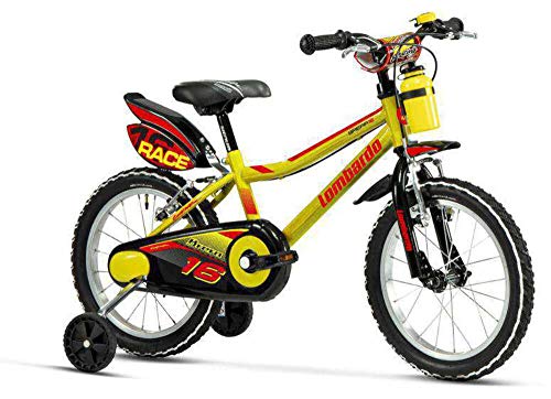 Mountain Bike Cicli Lombardo Bici Mtb 16 BRERA Yellow/Black DY1602