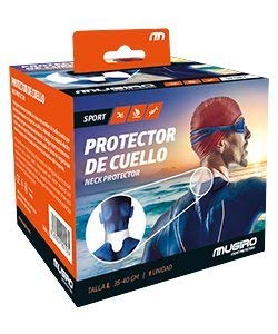 Mugiro Protector de Cuello Trajes de Neopreno - Negro - Talla S (30-35cm)