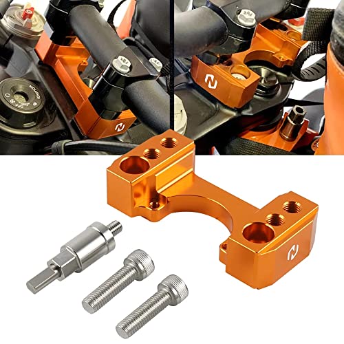 NICECNC Naranja Kit de Elevador de Manillar Compatible con KTM 790/890 ADV 2019 2010 2011 2012 2013 2014 2015 2016 2017 2018 2019 2020 2021 2022