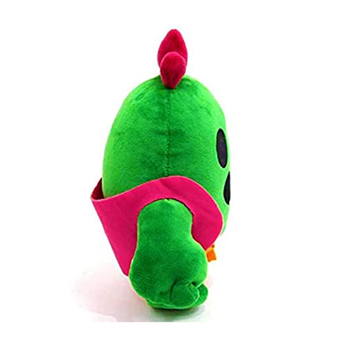 NMFX Muñeca de peluche infantil de 20 cm, diseño de cactus, color verde