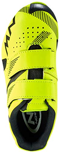 Northwave Hammer 2 Junior MTB Zapatos para niños Amarillo/Negro, Tamaño:gr. 34