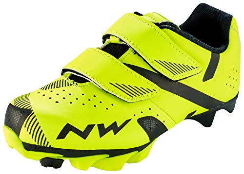 Northwave Hammer 2 Junior MTB Zapatos para niños Amarillo/Negro, Tamaño:gr. 34