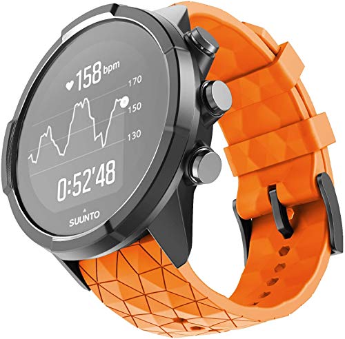 NotoCity Compatible con Correa Suunto 9 Spartan/Titanium/Smart Watch GPS/Suunto Spartan Sport Wrist HR (Naranja)