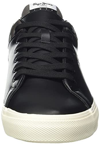 Pepe Jeans London Kenton Class, Zapatilla Hombre, 999BLACK, 43 EU