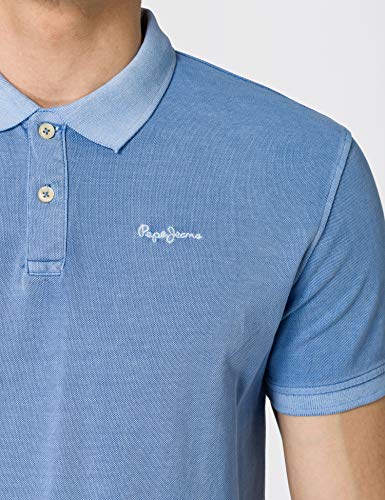 Pepe Jeans Vincent GD Polo, 545 Azul Brillante, M para Hombre