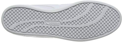 PUMA Smash Wns v2 L, Zapatillas Bajas, para Mujer, Blanco (Puma White-Puma White), 36 EU