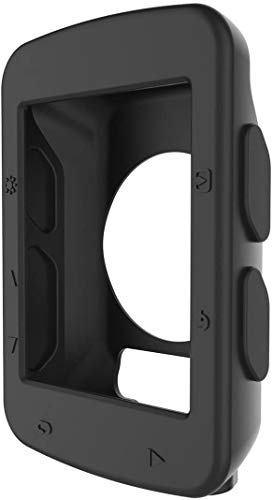 QQY Garmin 520 funda protectora Garmin Edge 520, funda de silicona para Garmin Edge 520 GPS Bike Ordenador (negro)