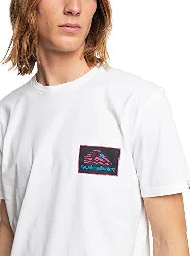 Quiksilver - Camiseta - Hombre - L - Blanco