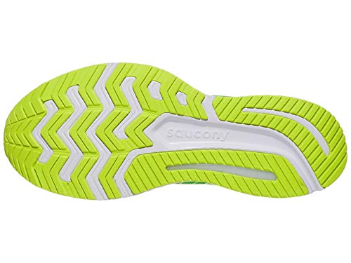 Saucony Guide 13, Zapatillas para Correr Hombre, Green Mutant, 43 EU