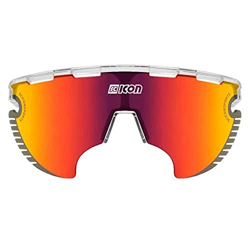 SCICON Gafas Aerowing Lamon Scnpp Lente Multireflejo Azul/montura Cristal Brillo