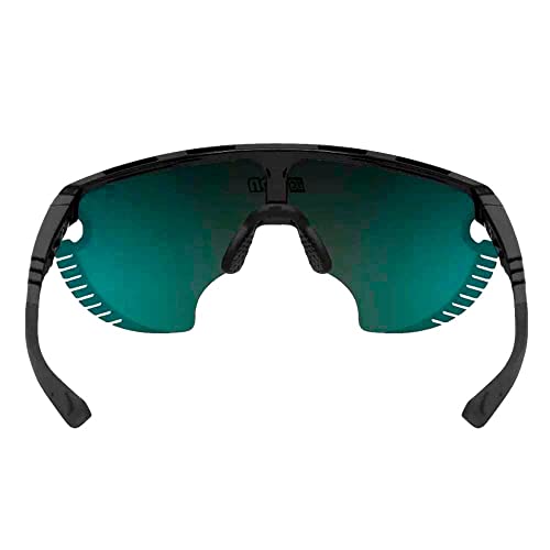 SCICON Gafas Aerowing Lamon Scnpp Lente Multireflejo Rojo/montura Negro Brillo