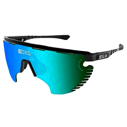 SCICON Gafas Aerowing Lamon Scnpp Lente Multireflejo Rojo/montura Negro Brillo