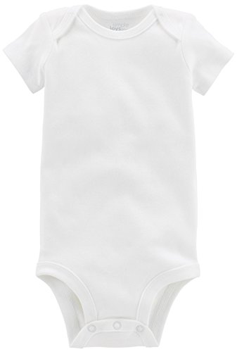 Simple Joys by Carter's Baby paquete de 8 body de manga corta ,Blanco ,24 Meses