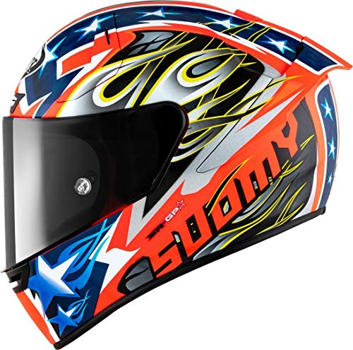 Suomy SR-GP GLORY RACE CASCO INTEGRAL AZUL, ROJO Y BLANCO S