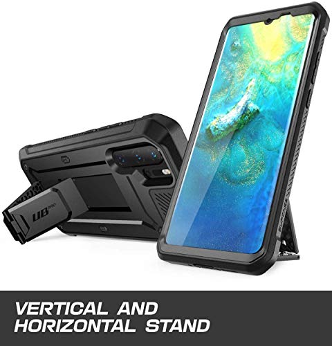 SupCase Funda Huawei P30 Pro [Unicorn Beetle Pro Serie] 360 Carcasa Completa Antigolpes Case con Protector de Pantalla Incorporado y Soporte Kickstand (Negro)