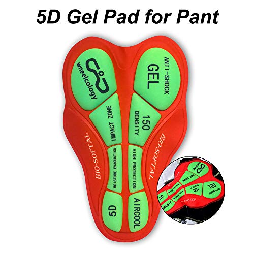 Traje Ciclismo Hombre Verano con 5D Gel Pad para MTB, Bicicleta Carretera