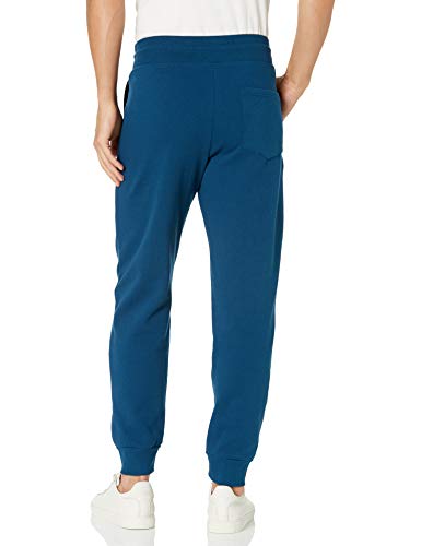 True Religion Horseshoe Jogger Sweatpant Ropa de Running, Azul, M para Hombre