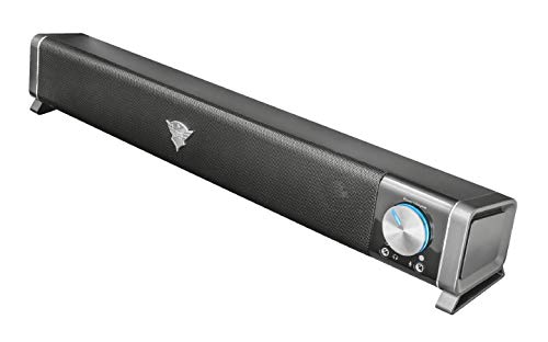 Trust Gaming GXT 618 Asto - Barra de Sonido para PC y TV (12 W, conexión USB, Gaming), Color Negro