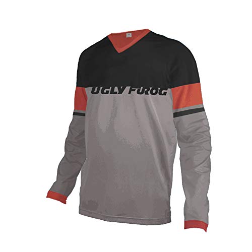 UGLY FROG 2019-2020 Manga Larga Lana Maillot Ciclismo De Hombre Bici Invierno Térmico Ropa De Triatlon Transpirables/MTB Downhill Jersey SJFRL01